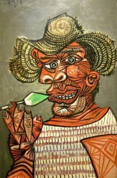 El hombre con una paleta 1 1938 Pablo Picasso Pinturas al óleo